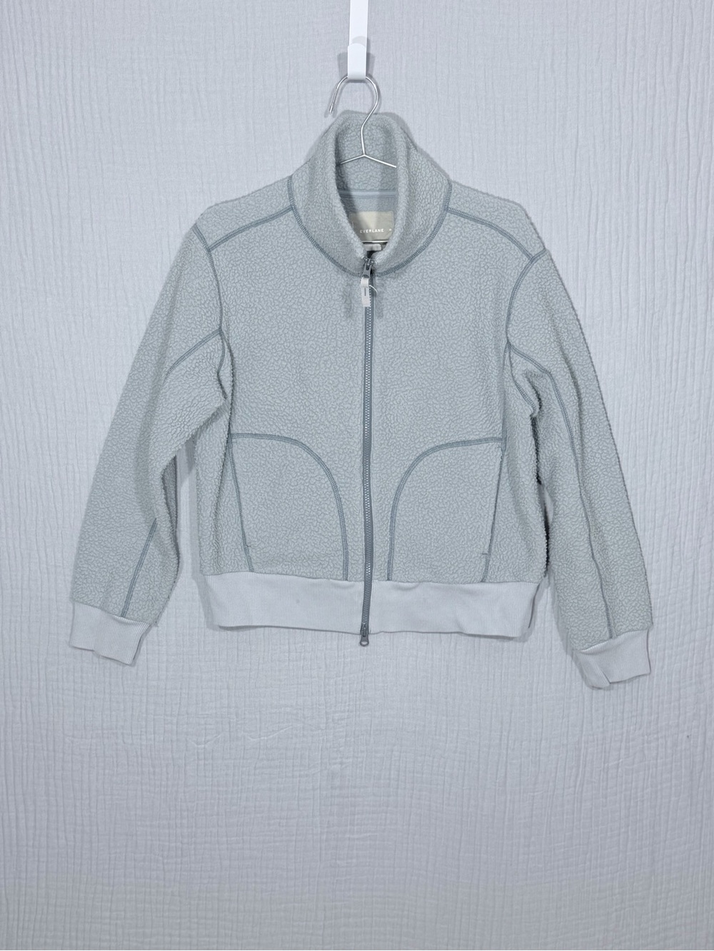 Everlane Bomber Teddy Jacket size M